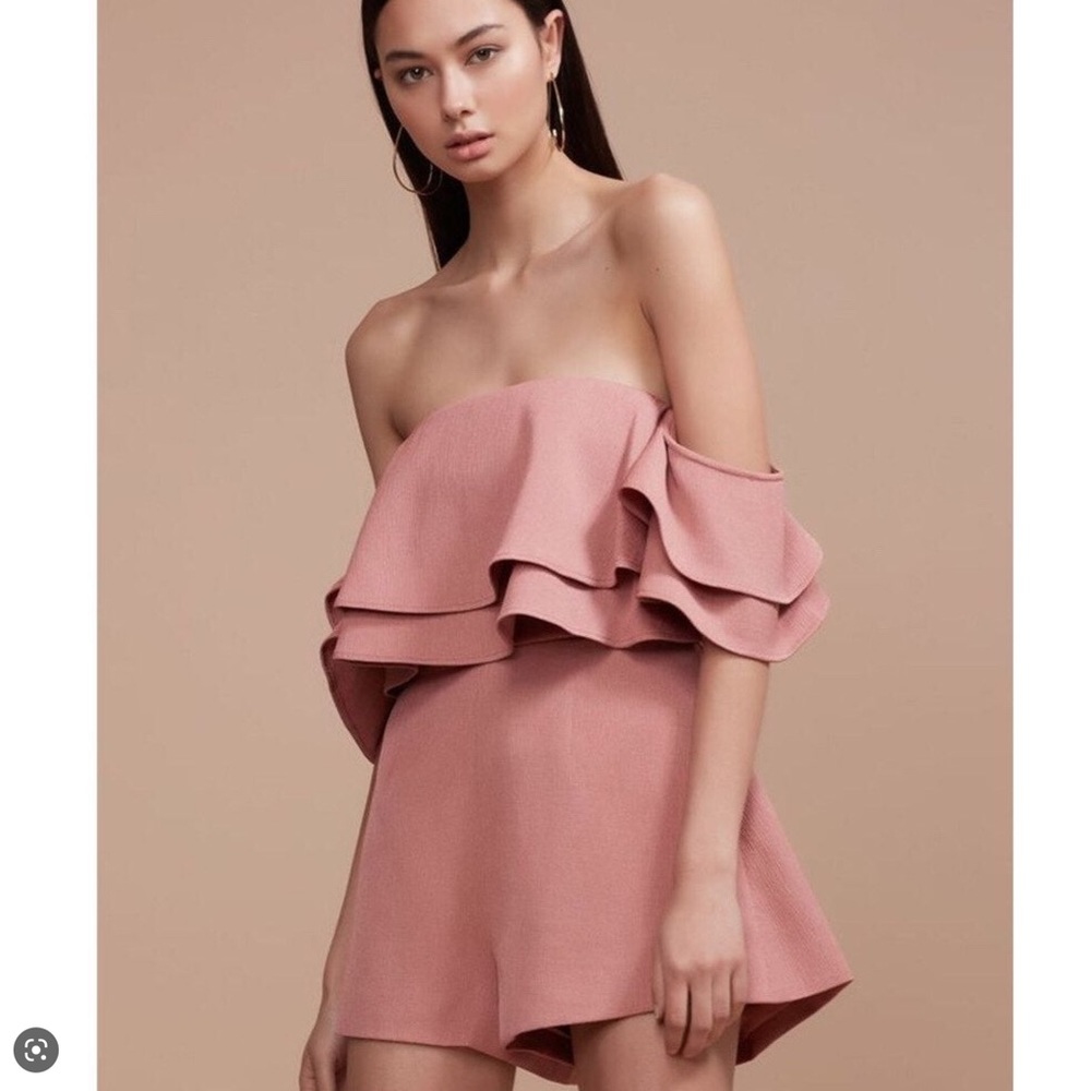 Keepsake the Label Off Shoulder Romper